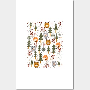 Winter Forest Posters and Art